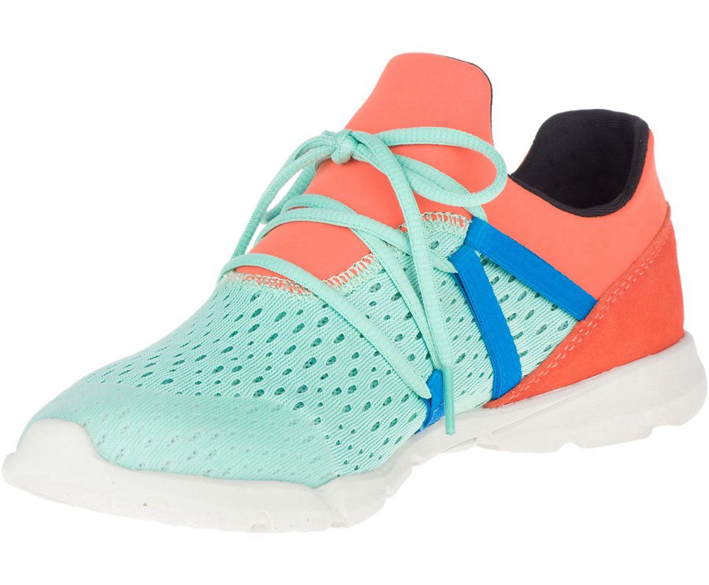 Merrell Sneakers Mint/Orange - Flora Kindred - Womens 46CUYOLAE